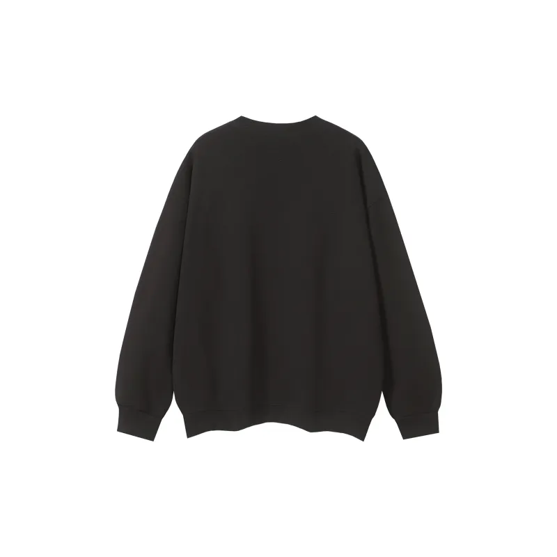 R.super Sweatshirt Unisex Black-1