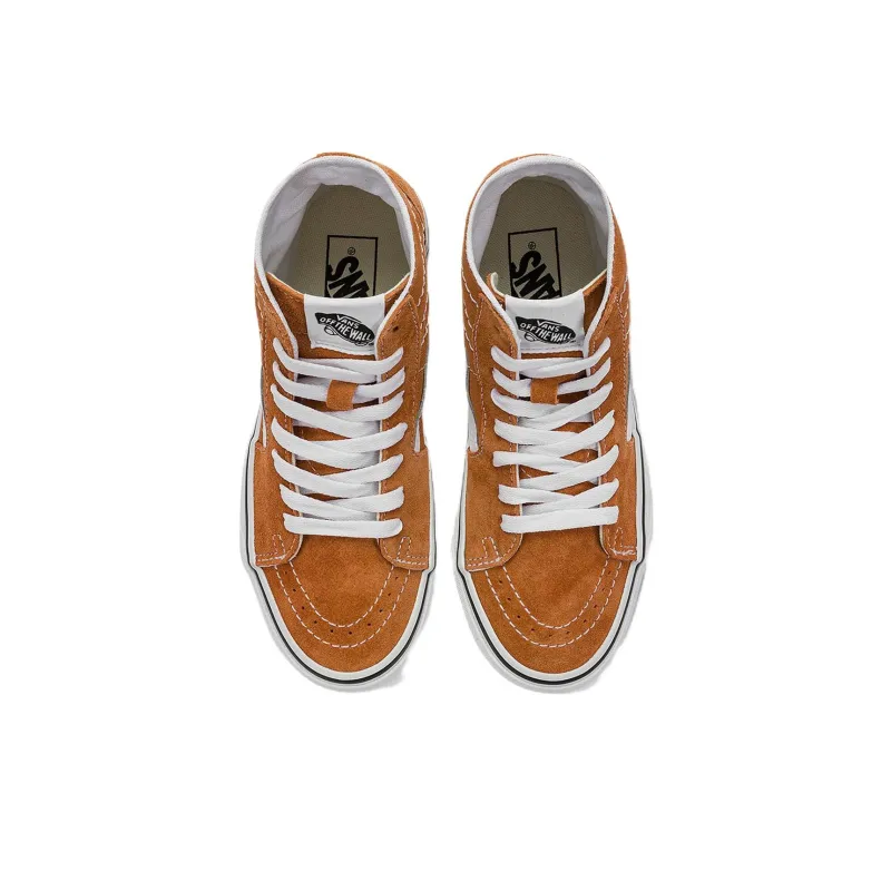 Vans SK8 HI Ca Throwback 'Brown White'-3