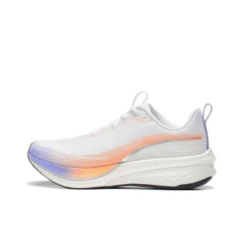 LiNing Red Hare 6 Pro Cushioning Anti Slip And Wear Resistant Rebound Low Top Running Shoes Women's White