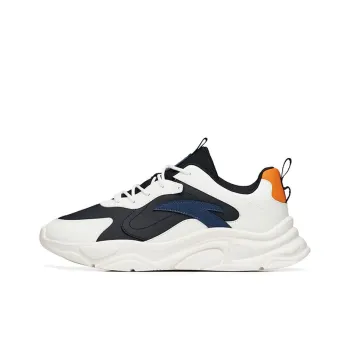 Anta Little Millennium 2.0 Cushioned Abrasion Resistant Slip Resistant Low Top Sports Casual Shoes Black White