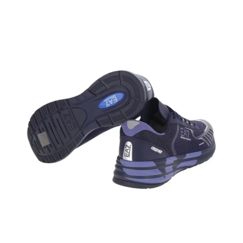 Ea7 EMPORIO ARMANI Logo-print Mesh-panelling Sneakers-4