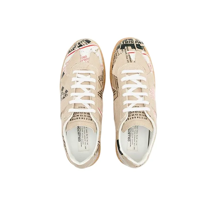 Maison Margiela Replica Low Top Stylish Skateboarding Shoes Women's Camel-2