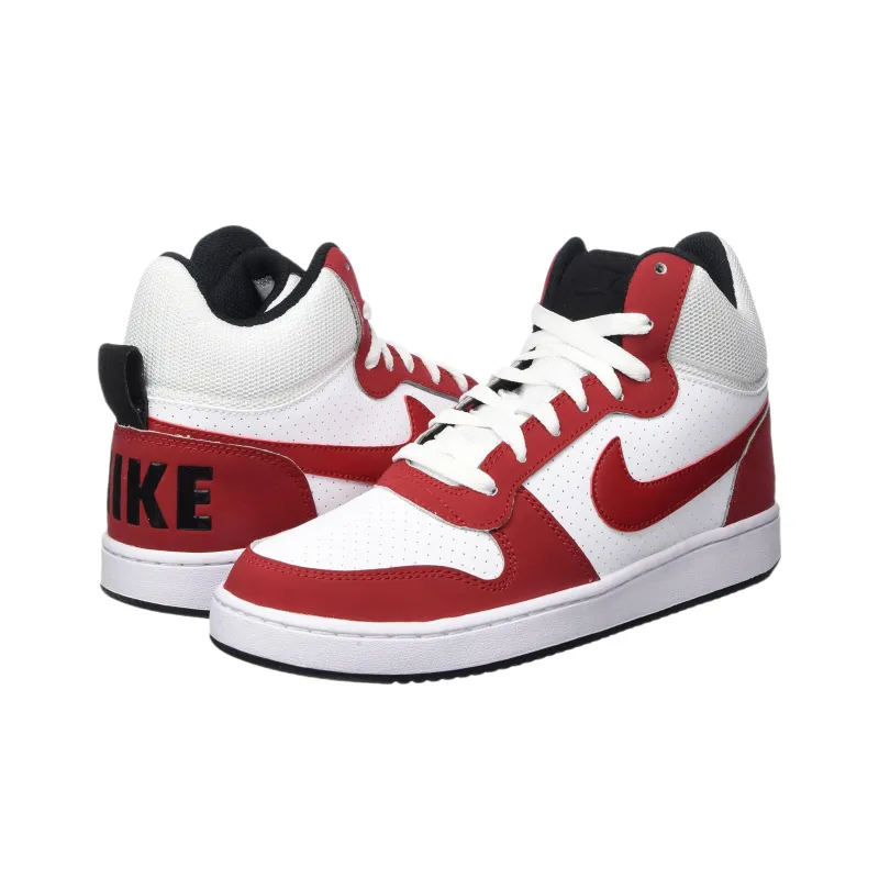 Nike Court Borough Mid 'White Gym Red'-2