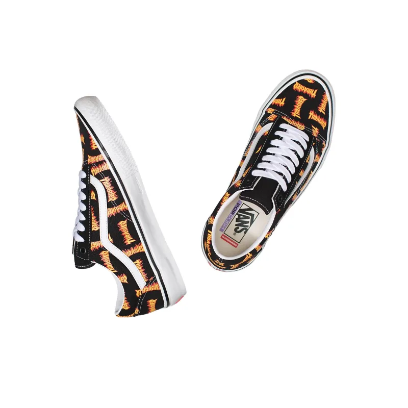 Vans Old Skool Thrasher All Over Flame Logo-3