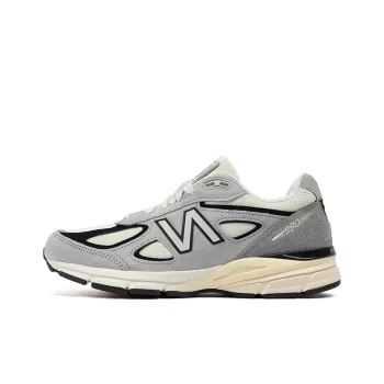 New Balance 990v4 MiUSA Teddy Santis Grey Black Cream