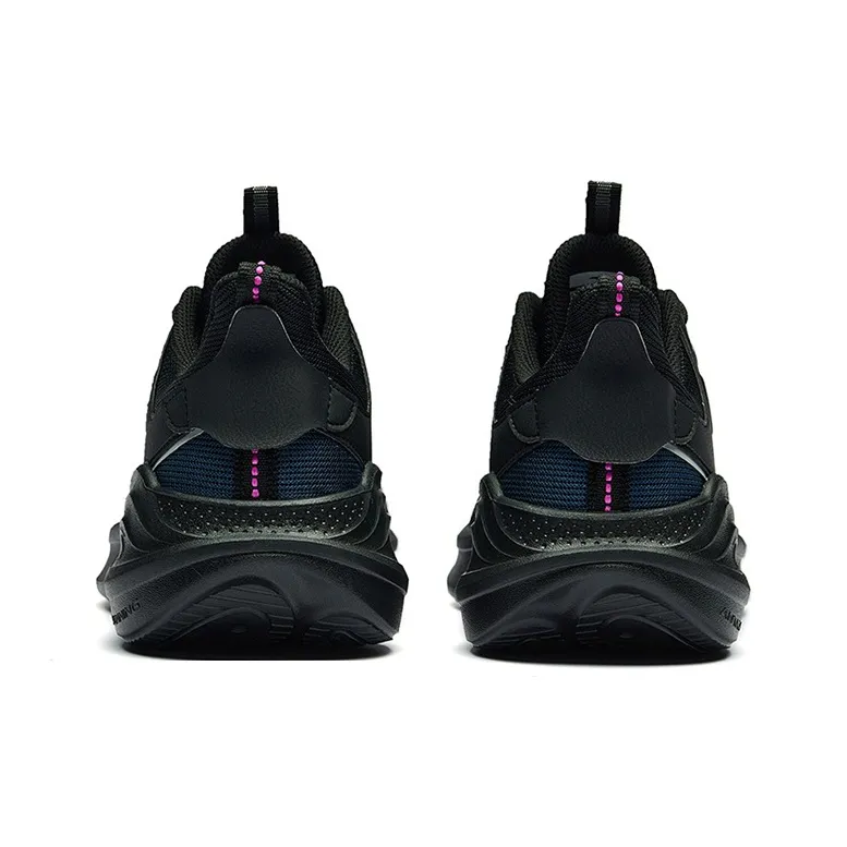Anta Ling Yun 3 Lightweight Low-Top Running Shoes Men's Black Blue Comfortable-3