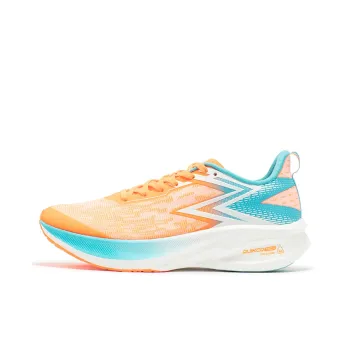 361° Flying ET Running Shoes Unisex Low Top Fluorescent Super Orange/Button Blue