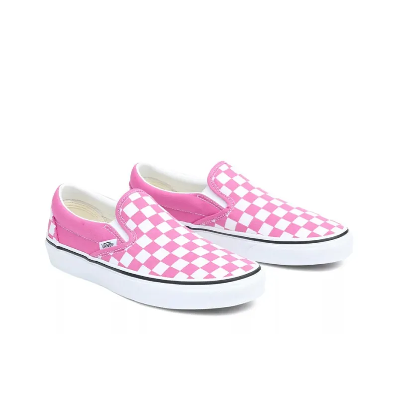 Slip On Classic Vans 'Color Theory Checkerboard Fiji Flower'-2
