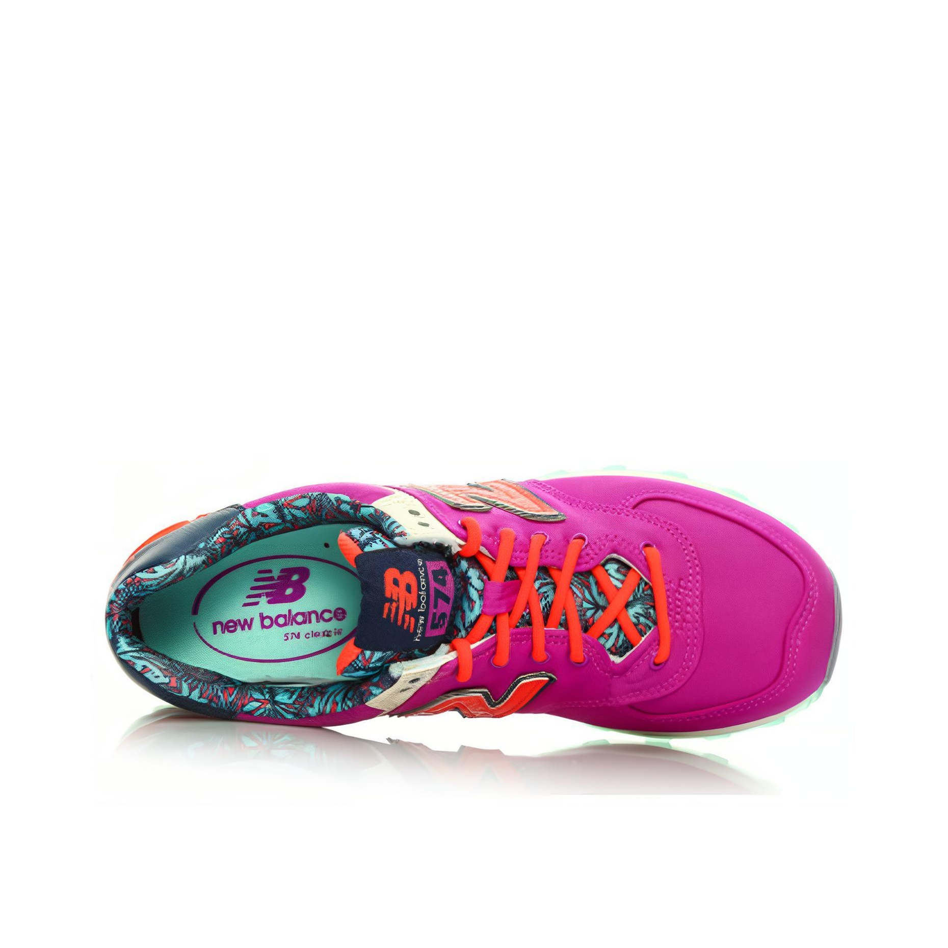 New Balance 574 Luau Voltage Violet Women s