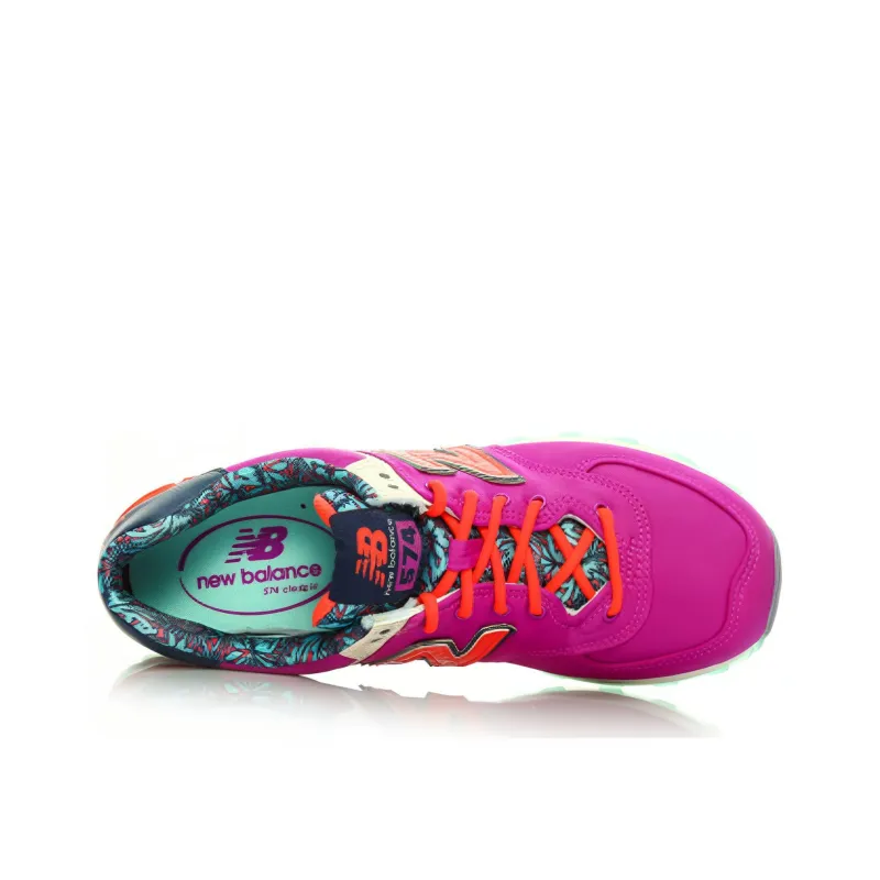 New Balance 574 Luau Voltage Violet Women's-2