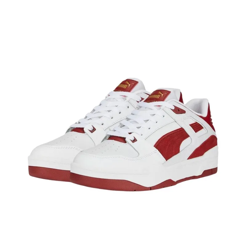 PUMA Slipstream Suede Fs 'White Intense Red'-2