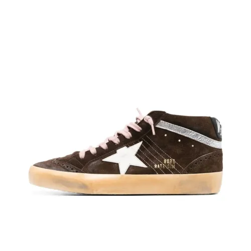 Golden Goose Women's Mid Star 'Brown White'