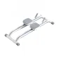 [Upgraded-Pearl White]Multiple Fitness Modes, Detachable Sliding Rail, Ultra-Strong Load Capacity