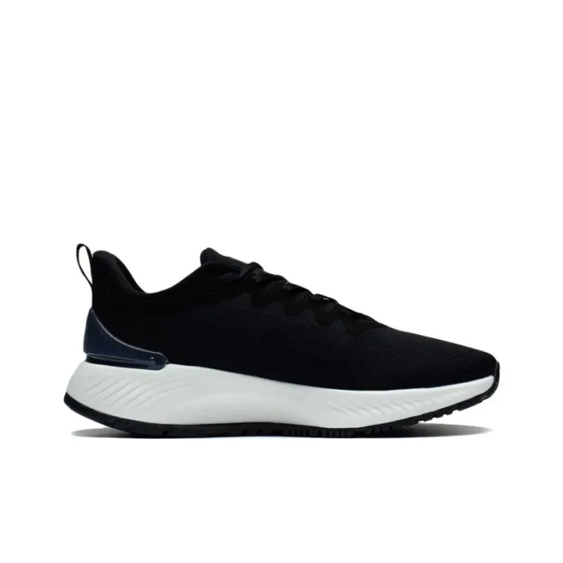 LiNing YueYing Element Abrasion Resistant Breathable Low Top Running Shoes Men's Black-1
