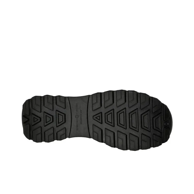 Skechers Zeller Hiking / Trekking Shoes Men Mid Top Black/Gray-4
