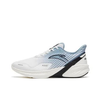 Anta DuCi4 Cushioned Slip Resistant Low Top Casual Running Shoes Men's Blue White Black