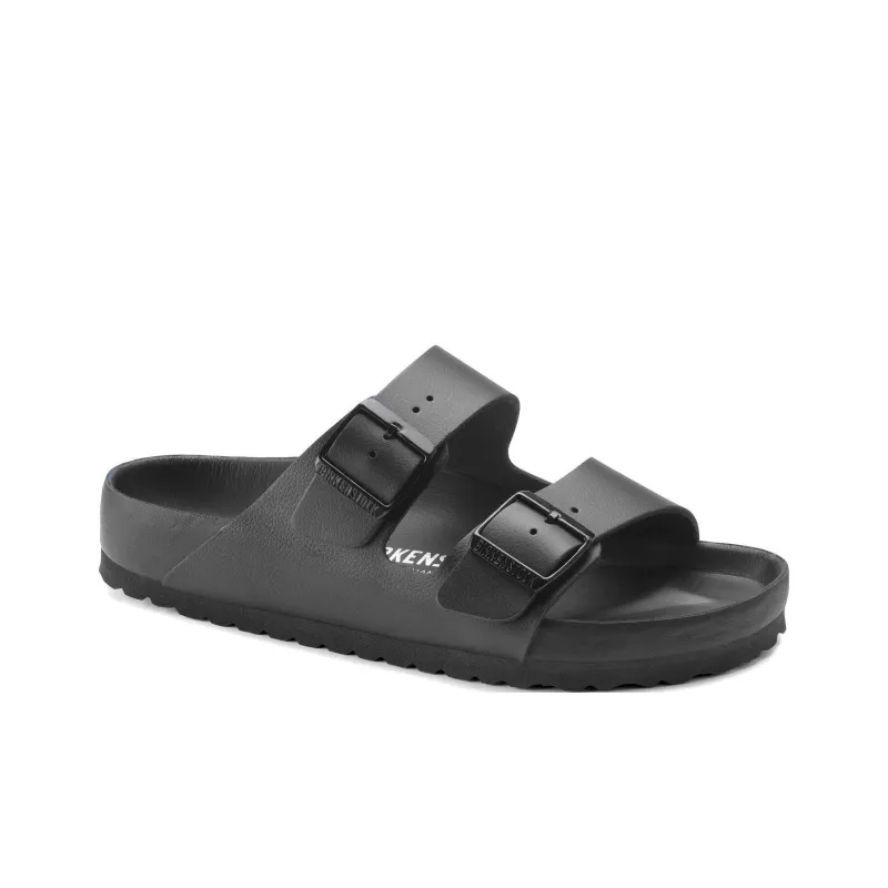Birkenstock Arizona Natural Leather Sandals 'Black'-1