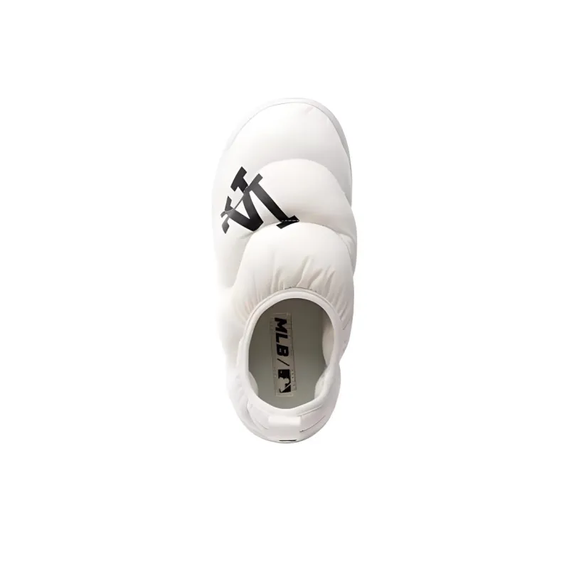MLB Chunky Classic A FLEECE Lightweight Wear Resistant And Warm Low Top Casual Shoes Women's Ecru-3