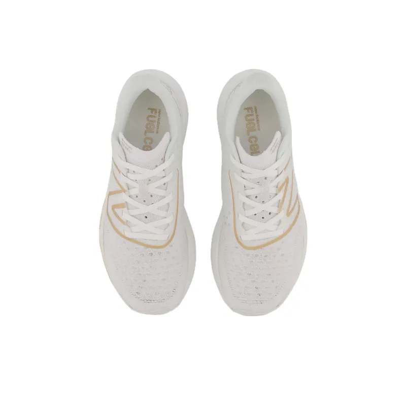 New Balance FuelCell Rebel V3 'White Gold Metallic' Women's-3