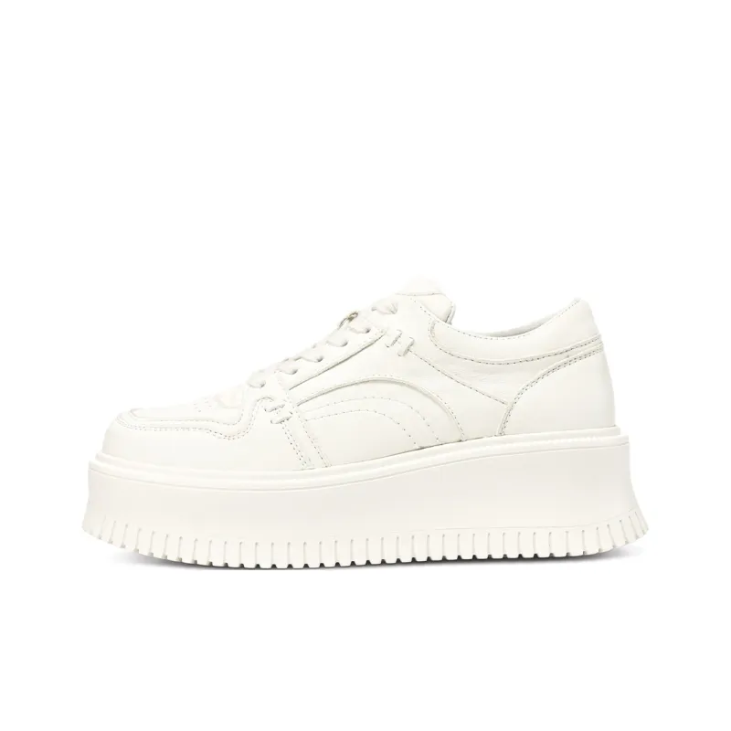 Rosa Bianca Anti-Slip Wear-Resistant Low-Top Skateboard Shoes Women's-0