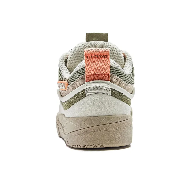 LiNing CF Renowned 3.5 Durable Cushioning Low Top Casual Shoes Men's Agarwood Green-5