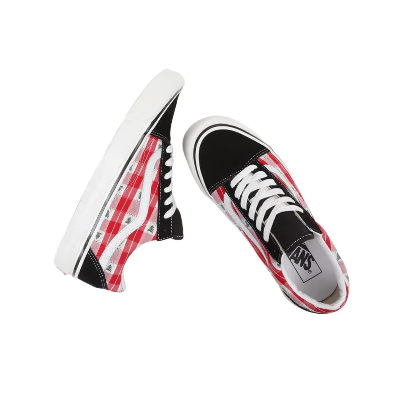 Old Skool Vans 36 Dx 'Anaheim Factory Red Plaid'-3