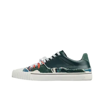 Maison Margiela Evolution Abrasion Resistant Low Top Skateboard Shoes Women's Green