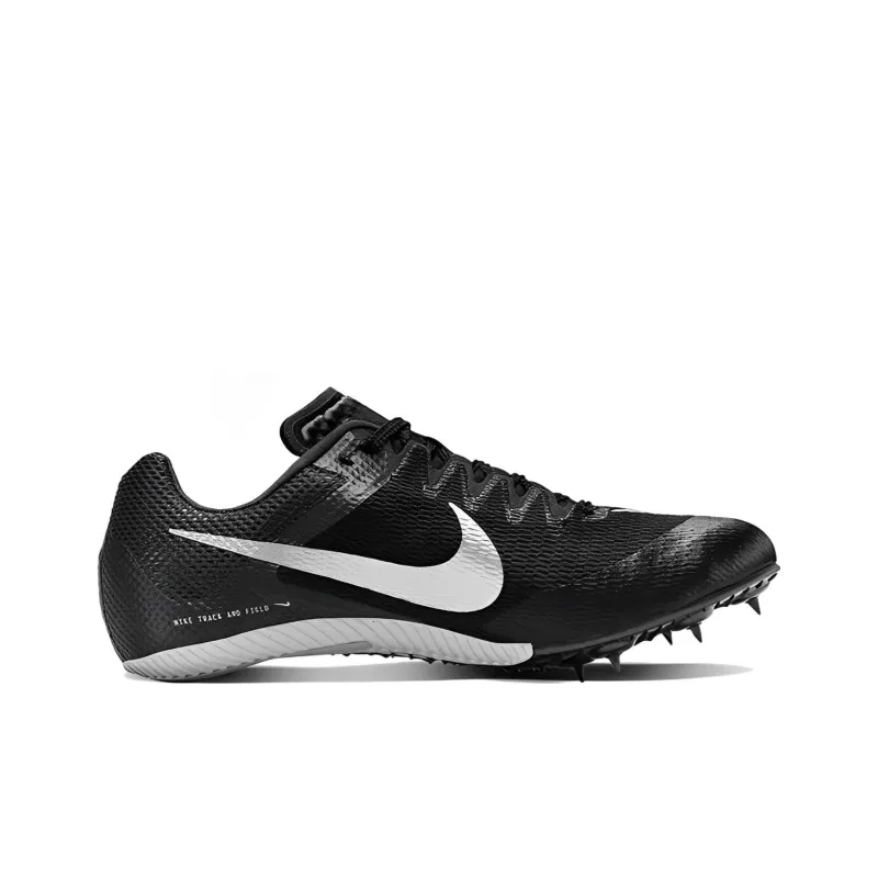 Nike Air Zoom Rival Sprint Spikes 'Black Metallic Silver'-1