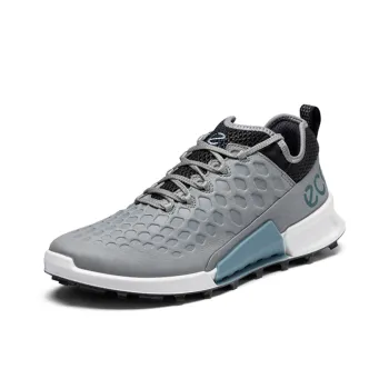Ecco Off road Series Rebound Lightweight Low Top Running Shoes Men's Gray