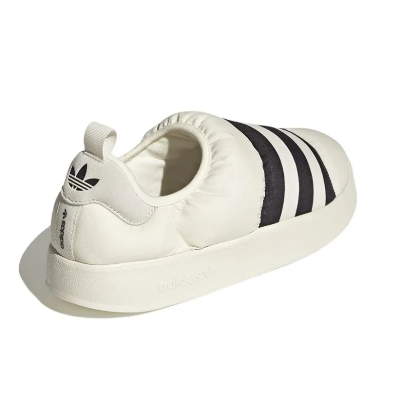 Adidas Puffylette Off White Black-3