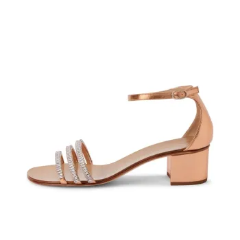 Giuseppe Zanotti Martha Round toe Leather Sandals Women's