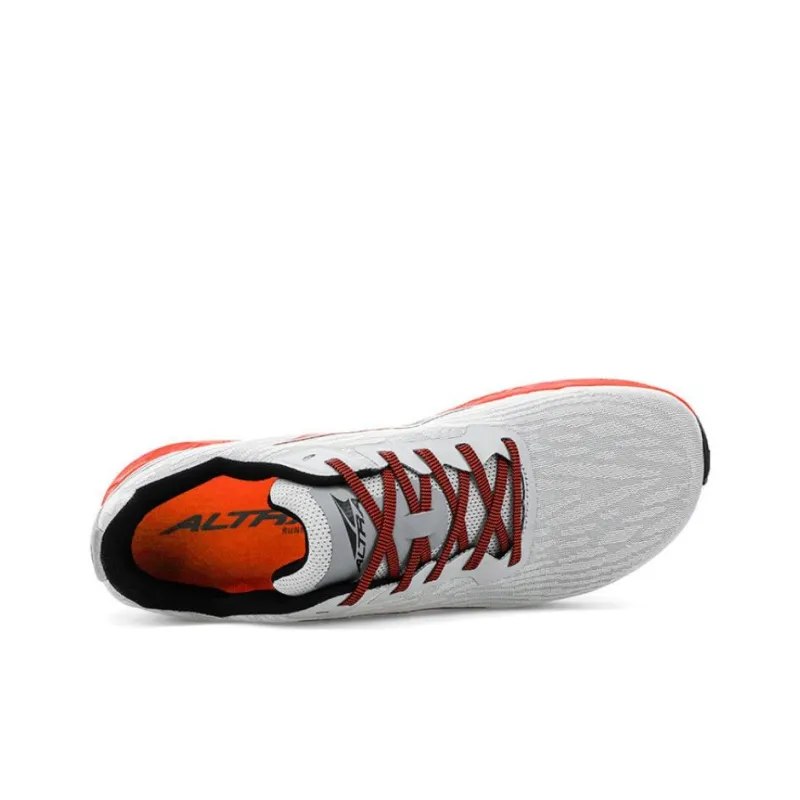 Altra Rivera 1 Cushioning, Slip Resistant, And Abrasion Resistant Low Top Running Shoes Men's Gray Orange-2