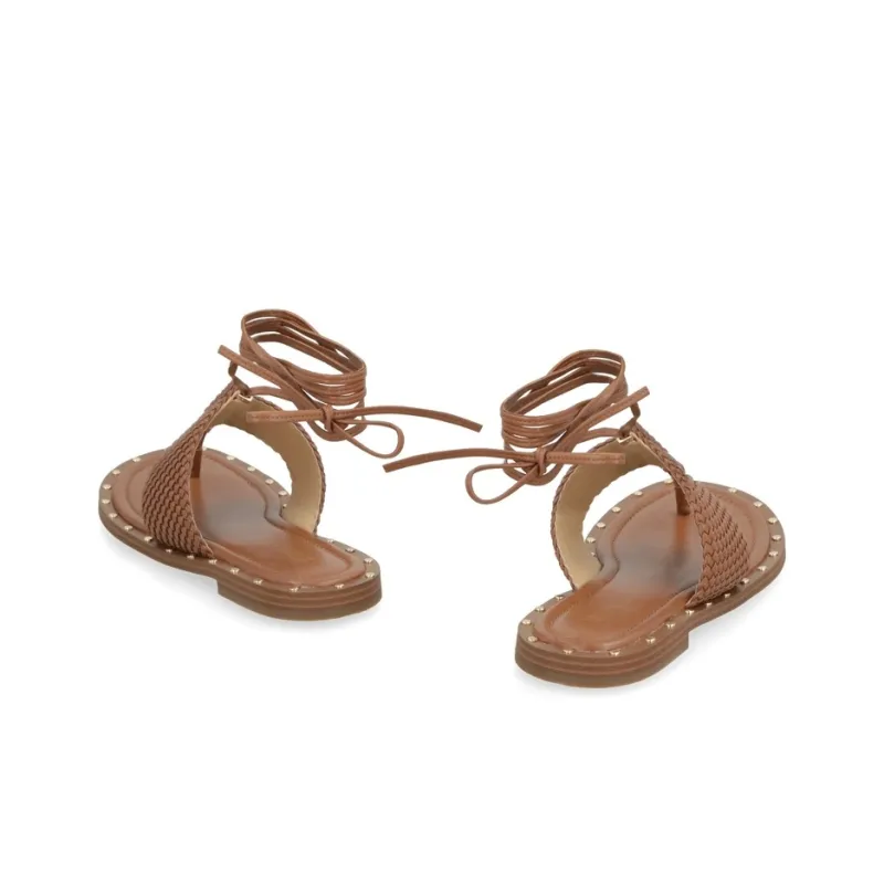 MICHAEL KORS Jagger Strap Sandals Women's Brown-3