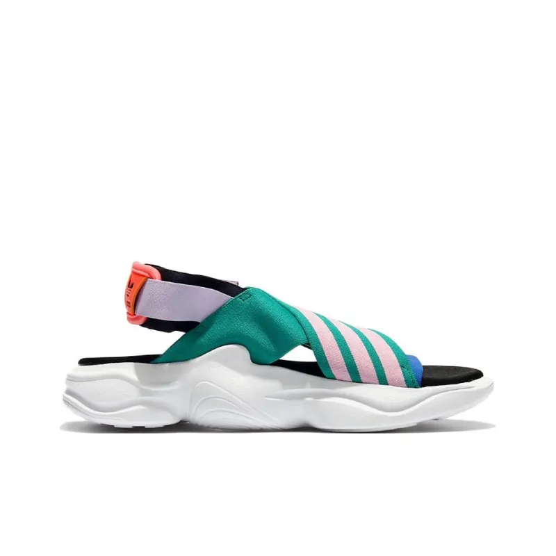 Magmur Sandal Women's Adidas Originals 'Glory Green Pink Blue' Women's-1