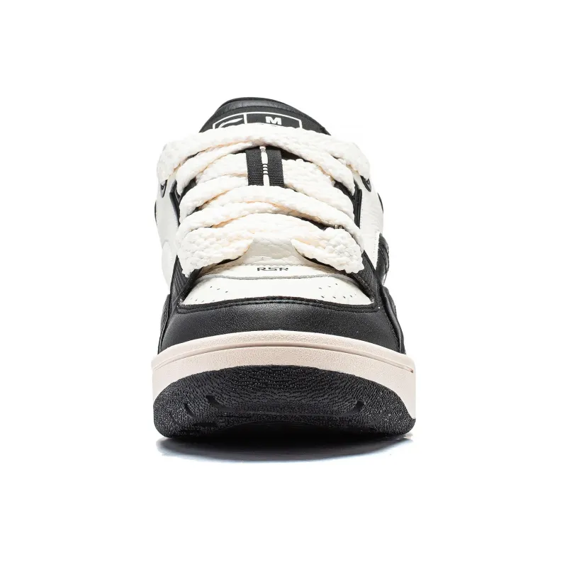 LiNing RSR 101 XXL RSR 101 XXL Cushioning Anti Slip And Wear Resistant Low Top Basketball Shoes Unisex Black White-4