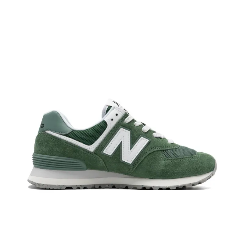 New Balance 574 Shoes 'Green White'-1