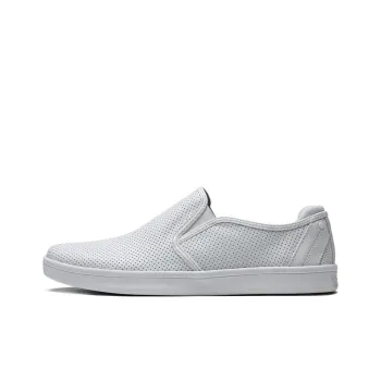 Skechers MARK NASON Knoxville Slip-Resistant Cushioning Wear-Resistant Low-Top Skateboard Shoes Snow White