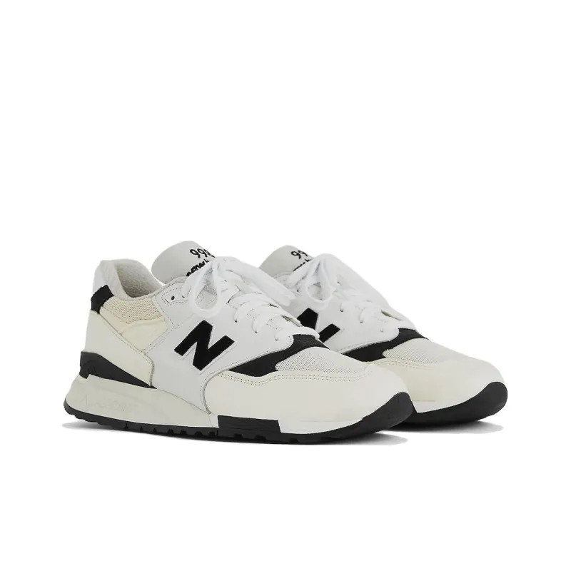 New Balance 998 MiUSA White Black-1
