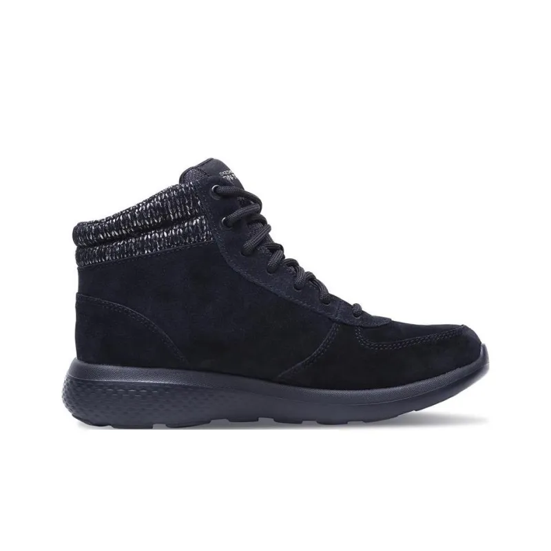 Skechers ON THE GO City 2 Wear-Resistant Slip-Resistant High-Top Sports Casual Shoes Women's Black Gray-1
