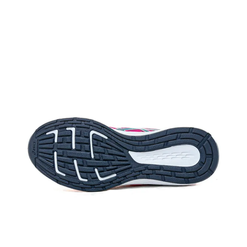 Asics Patriot 11 Breathable Low-Top Running Shoes Women's Pink Blue-3