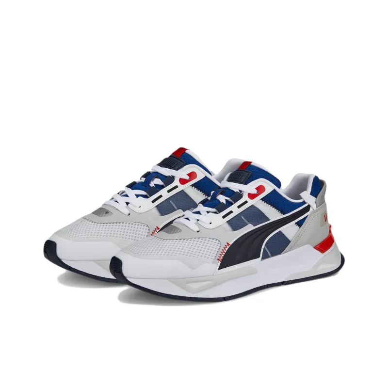 PUMA Mirage Sport Tech Anti-Slip Wear-Resistant Low-Top Sports Casual Shoes Unisex White Blue-2