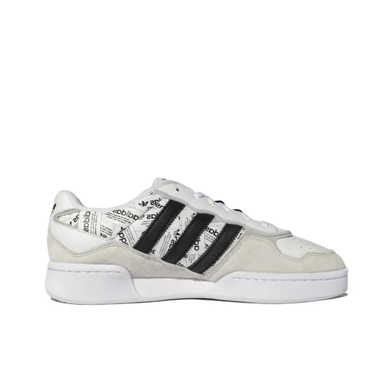 Courtic Adidas Originals 'Allover Print White Black'-1