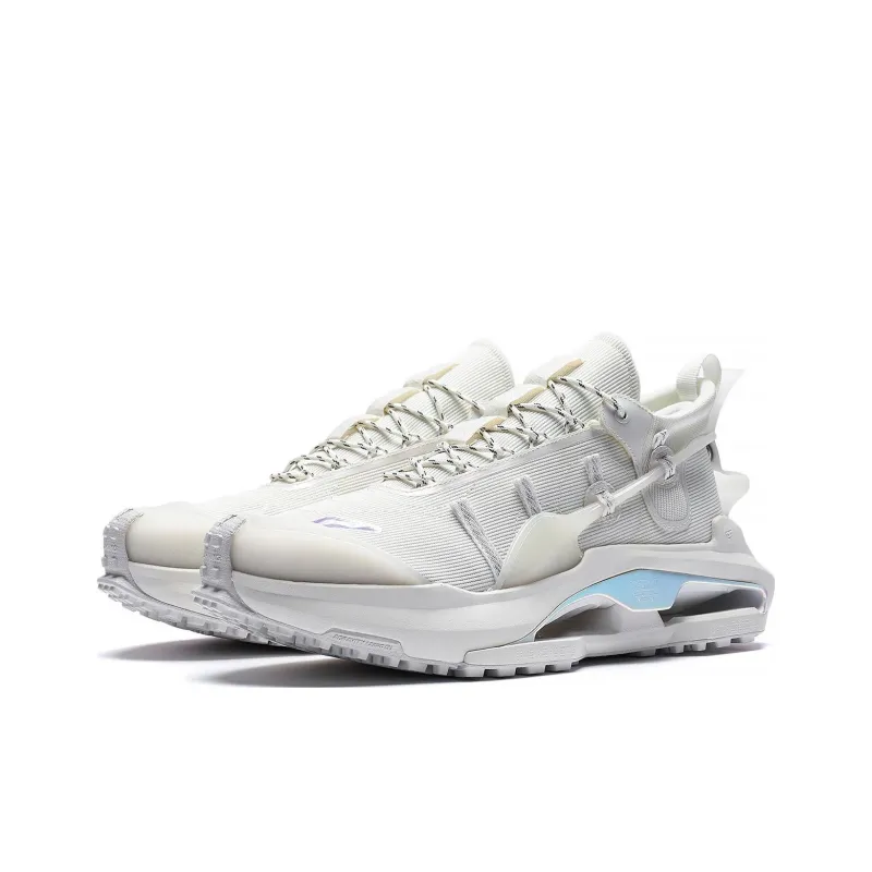 LiNing CF Hiking 2.0 Anti Slip And Wear Resistant Warm Low Top Sports Casual Shoes Unisex Ivory-2