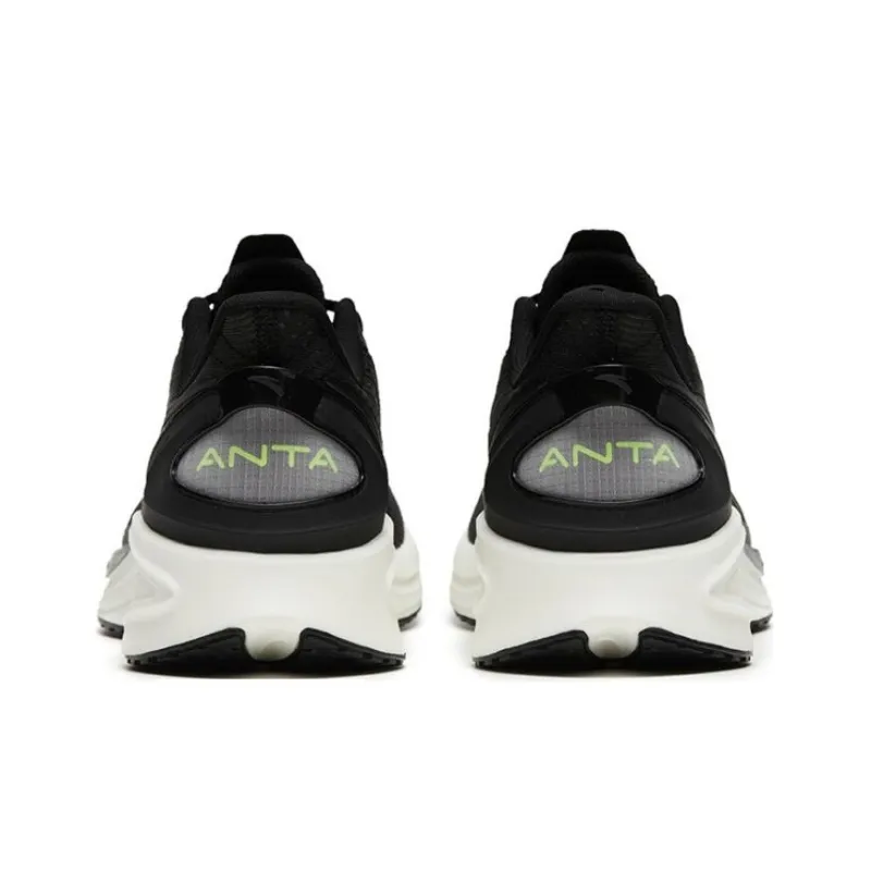 Anta A Grip Pro Shock Absorbers With Slip Resistant And Abrasion Resistant Properties Low Top Running Shoes Men's Black-3