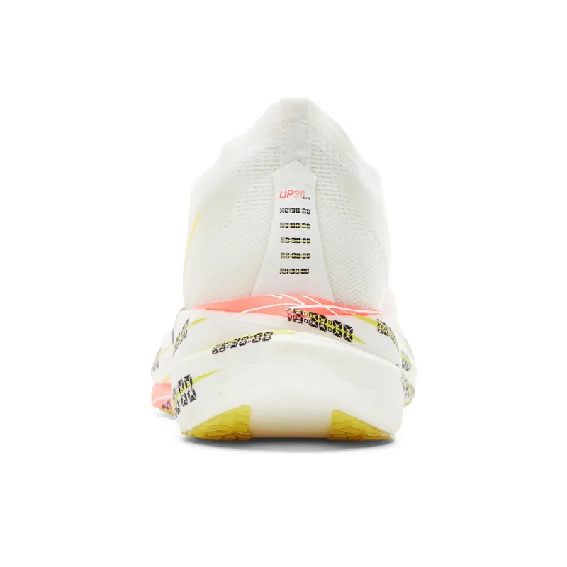 PEAK UP30 3.0 Elite Running Shoes Men Low Top Light White Red-4
