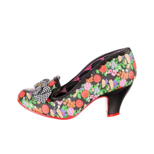 IRREGULAR CHOICE High Heels Women's Black/Red/Pink