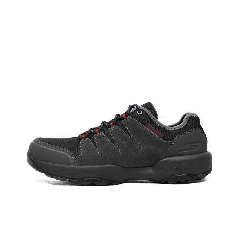 Skechers Outdoors 2 Cushioning Anti-Slip And Wear-Resistant Low-Top Outdoor Shoes Men's Charcoal Gray-0