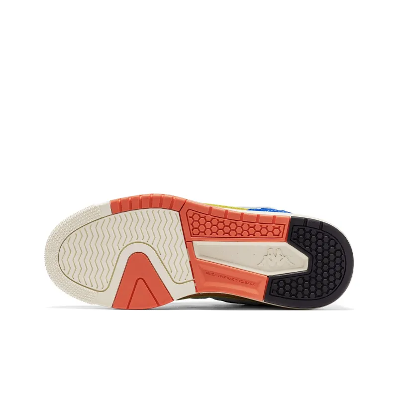 Kappa Slip-Resistant Lightweight Height Increasing Low-Top Skateboard Shoes Unisex-11