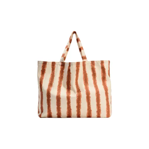 ZARA Handbags Off White/Red Brown