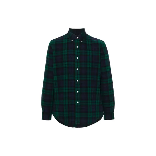 Polo Ralph Lauren Plaid Brushed Buttoned Oxford Shirt